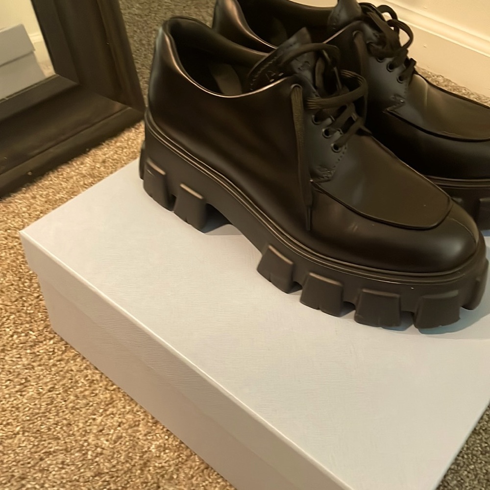 Womens Prada loafers size 41